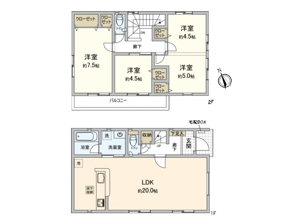 千種町 新築戸建 間取り 千種町 新築戸建 間取り