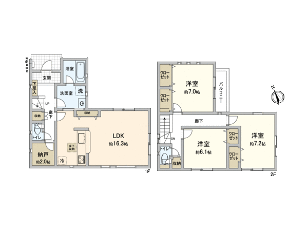 千種町 新築戸建 間取り 千種町 新築戸建 間取り
