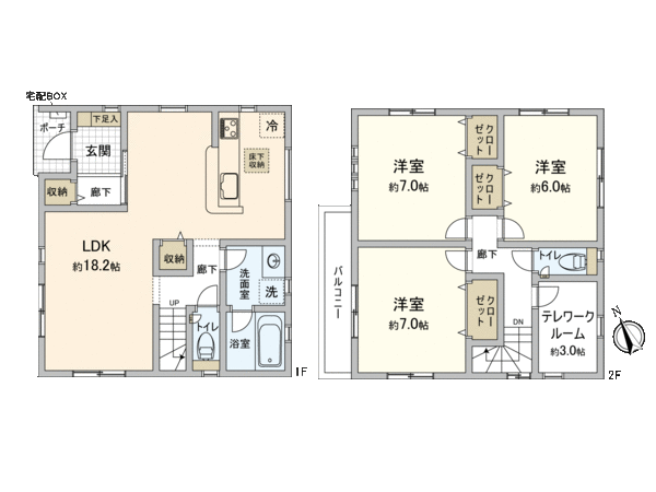 千種町 新築戸建 間取り 千種町 新築戸建 間取り