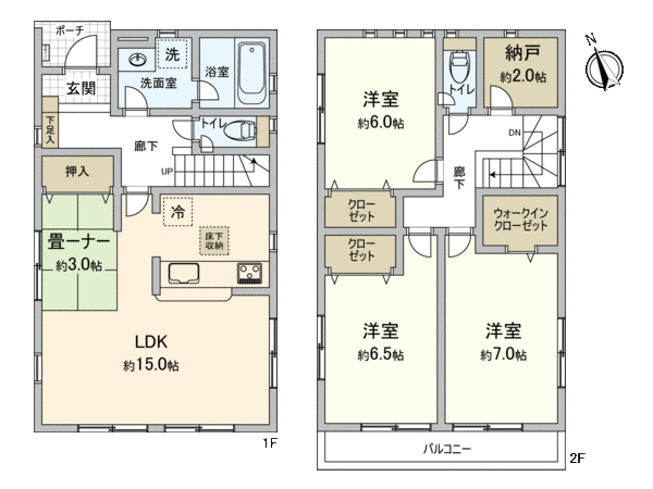 千種町 新築戸建 間取り 千種町 新築戸建 間取り