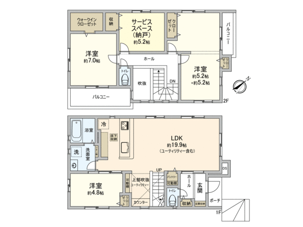 村上 新築戸建 間取り 村上 新築戸建 間取り