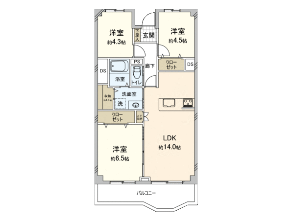 稲毛サンハイツ 間取り 稲毛サンハイツ 間取り