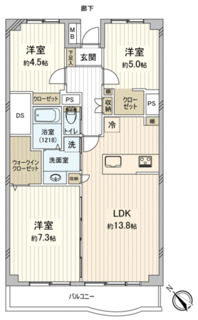 稲毛サンハイツ 間取り 稲毛サンハイツ 間取り