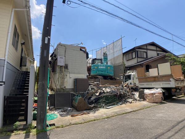 中台7期 新築2号棟 現地 中台7期 新築2号棟 現地