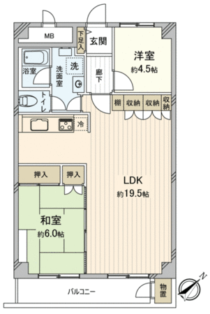 東建検見川マンション 間取り 東建検見川マンション 間取り