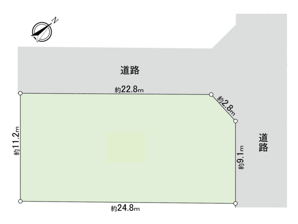 検見川町三丁目 土地 地形図 検見川町三丁目 土地 地形図