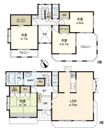 船橋市三咲5丁目戸建 透天房 東京的房地產 三井房地產realty Fl4z9a27