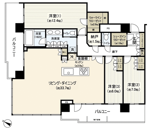 THE幕張BAYFRONT TOWER&RESIDENCE 間取り THE幕張BAYFRONT TOWER&RESIDENCE 間取り