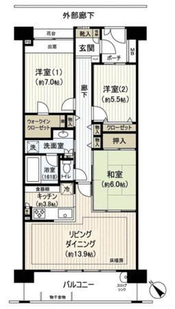 幕張ガーデンオアシス 間取り 幕張ガーデンオアシス 間取り