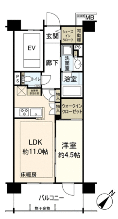 エクセレントシティ南行徳一丁目 間取り エクセレントシティ南行徳一丁目 間取り