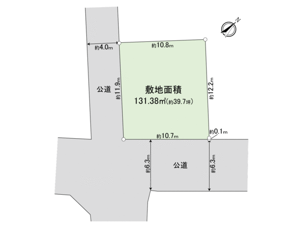 大穴南2丁目 土地 地形図 大穴南2丁目 土地 地形図