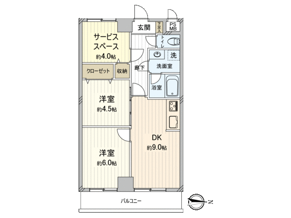 ライオンズマンション船橋第7 間取り ライオンズマンション船橋第7 間取り