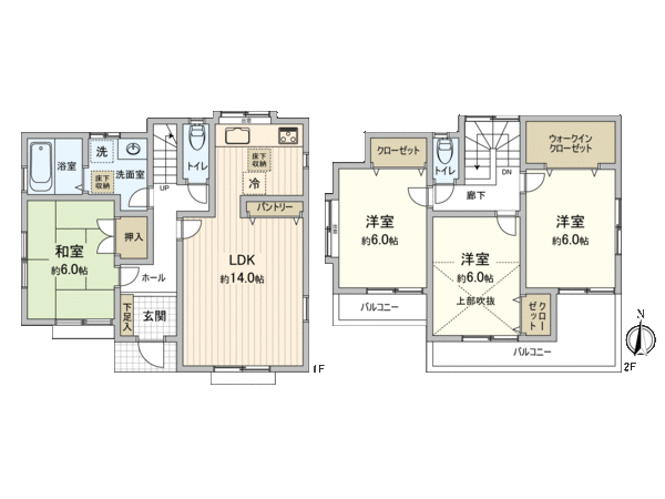 市川市中山3丁目 戸建 間取り 市川市中山3丁目 戸建 間取り