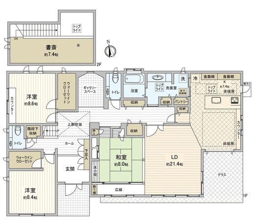 市川市大野町4丁目 戸建 間取り 市川市大野町4丁目 戸建 間取り