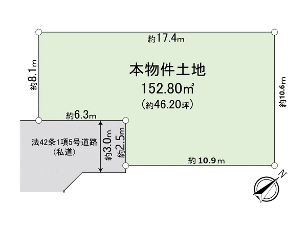 市川市中国分5丁目 土地 地形図 市川市中国分5丁目 土地 地形図