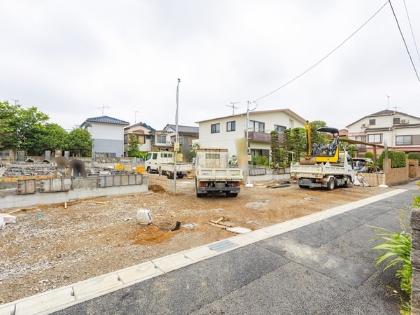 市川市曽谷8丁目 新築戸建 2号棟 現地外観 市川市曽谷8丁目 新築戸建 2号棟 現地外観