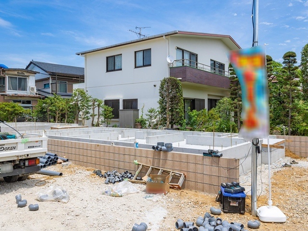 市川市曽谷8丁目 新築戸建 4号棟 現地外観 市川市曽谷8丁目 新築戸建 4号棟 現地外観