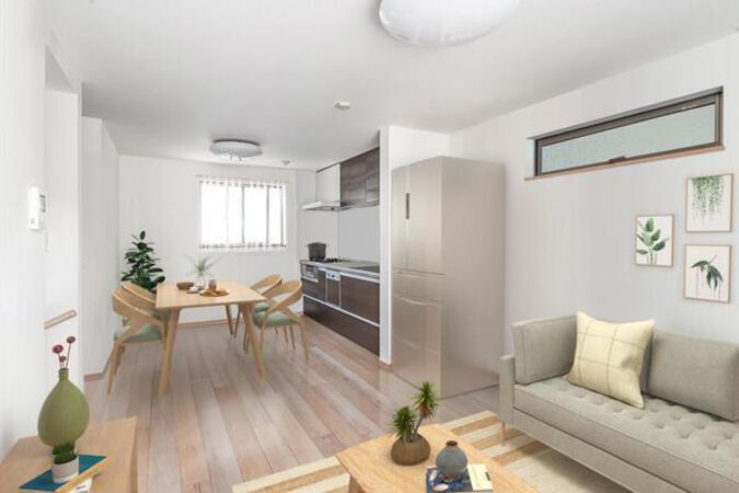 西糀谷1丁目戸建 LDK(CG家具あり) 西糀谷1丁目戸建 LDK(CG家具あり)