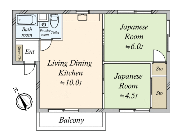 マンション柿の木坂 間取り マンション柿の木坂 間取り