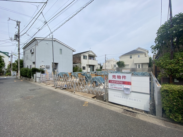 野沢3丁目新築戸建 B号棟 現地写真 野沢3丁目新築戸建 B号棟 現地写真