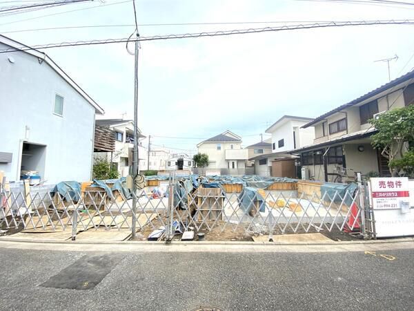 野沢3丁目新築戸建 B号棟 現地写真 野沢3丁目新築戸建 B号棟 現地写真