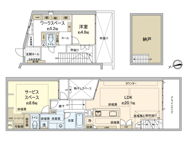 J-Alley 間取り J-Alley 間取り