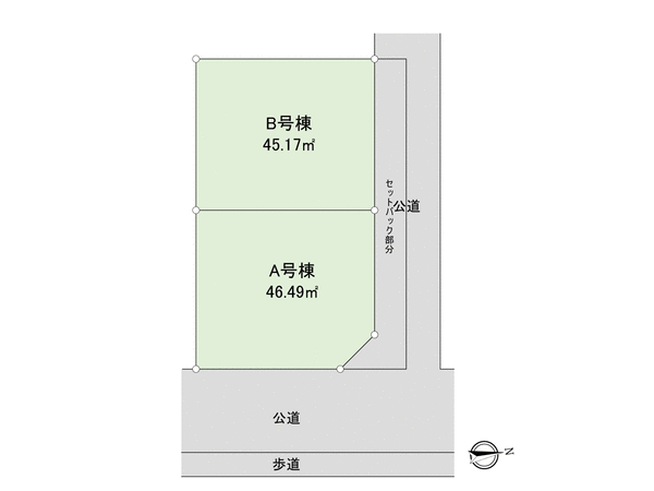 中央3丁目新築戸建 B号棟 間取り 中央3丁目新築戸建 B号棟 間取り