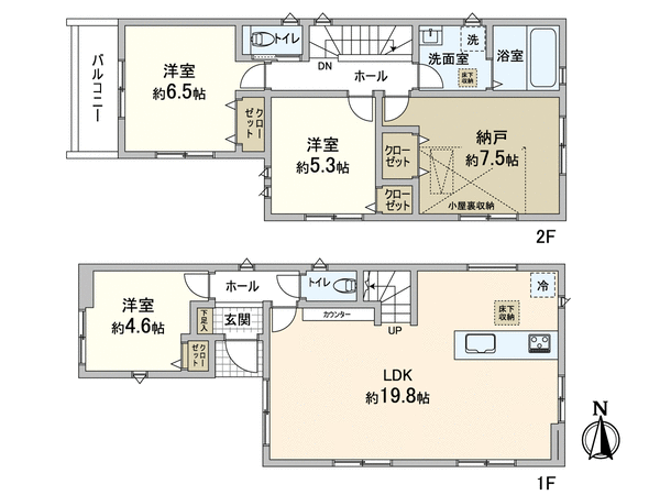 さいたま市南区文蔵5丁目 間取り さいたま市南区文蔵5丁目 間取り