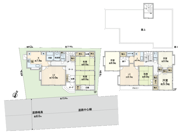 さいたま市南区太田窪5丁目 間取り さいたま市南区太田窪5丁目 間取り