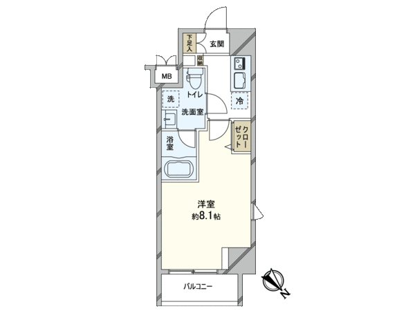 アンベリール西川口 間取り アンベリール西川口 間取り