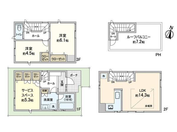 さいたま市浦和区岸町1丁目 間取り さいたま市浦和区岸町1丁目 間取り
