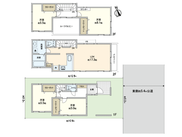 戸田市中町2丁目 間取り 戸田市中町2丁目 間取り