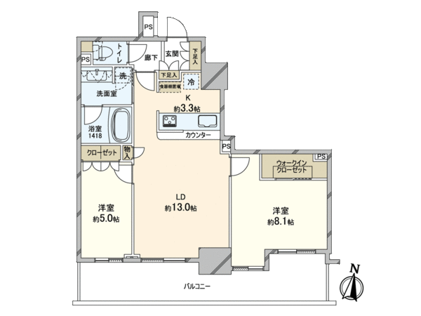 イーストゲートタワー川口 間取り イーストゲートタワー川口 間取り