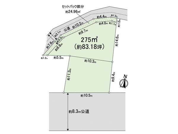 川口市大字安行原 地形図 川口市大字安行原 地形図