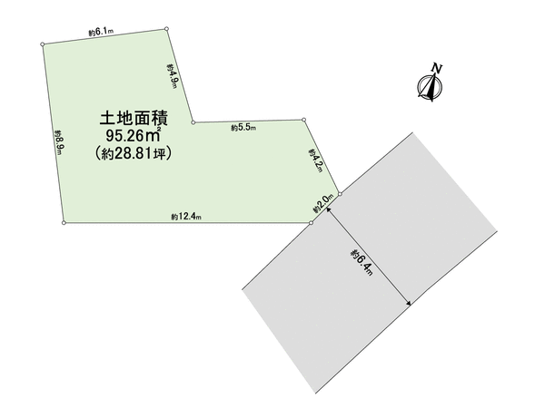 川口市坂下町1丁目 地形図 川口市坂下町1丁目 地形図