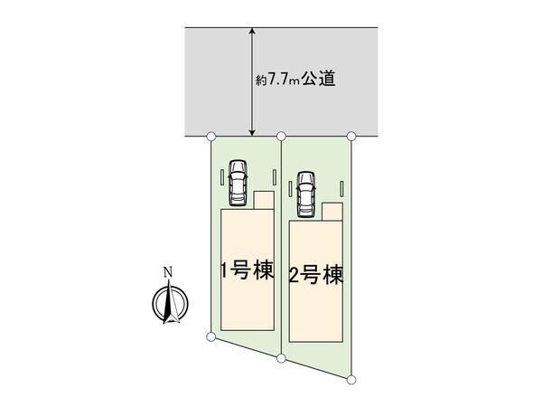 さいたま市南区根岸3丁目 全体区画図 さいたま市南区根岸3丁目 全体区画図