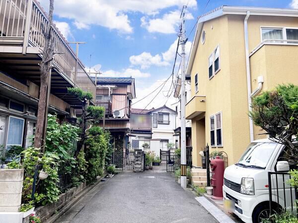 さいたま市南区四谷2丁目 前面道路 さいたま市南区四谷2丁目 前面道路