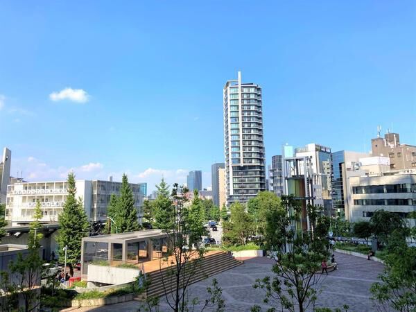 パークコート渋谷ザタワー バルコニーからの眺望 パークコート渋谷ザタワー バルコニーからの眺望
