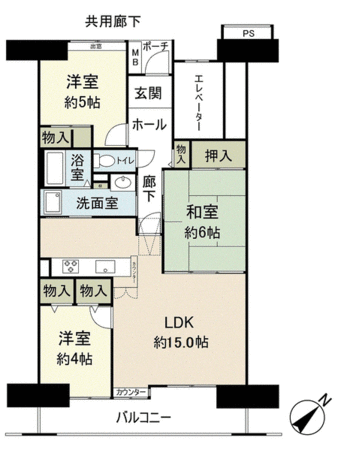 都島リバーシティ 22号棟 間取り 都島リバーシティ 22号棟 間取り