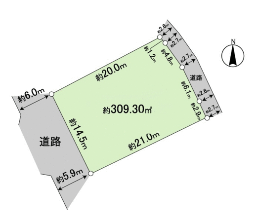 犬山市大字羽黒字堂ケ洞 地形図 犬山市大字羽黒字堂ケ洞 地形図