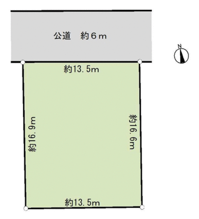 各務原市蘇原中央町2丁目 地形図 各務原市蘇原中央町2丁目 地形図