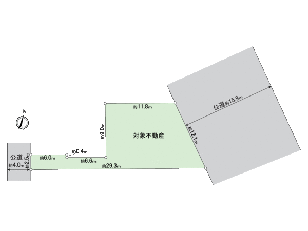 春日井市篠木町7丁目 地形図 春日井市篠木町7丁目 地形図