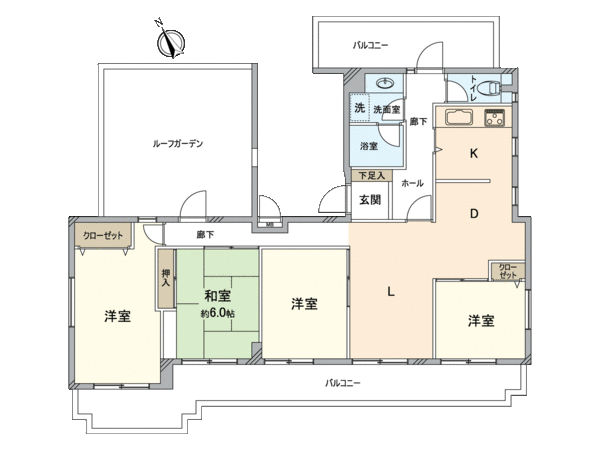 シャトー柏井 間取り シャトー柏井 間取り