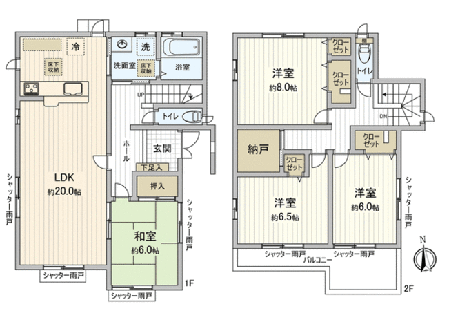 尾張旭市北山町北山 間取り 尾張旭市北山町北山 間取り