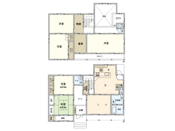 瀬戸市宮里町 戸建 間取り 瀬戸市宮里町 戸建 間取り