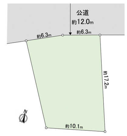 豊田市浄水町南平 地形図 豊田市浄水町南平 地形図