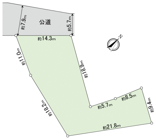 豊田市中町中前 地形図 豊田市中町中前 地形図
