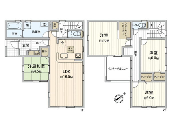 豊田市大林町11丁目 新築戸建 間取り 豊田市大林町11丁目 新築戸建 間取り