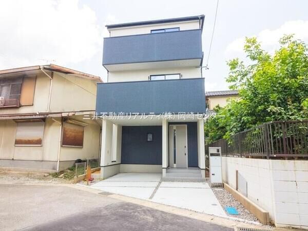 岡崎市明大寺町字大圦 新築戸建 1号棟 外観写真 岡崎市明大寺町字大圦 新築戸建 1号棟 外観写真