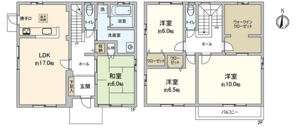 岡崎市真福寺町字落合 戸建 間取り 岡崎市真福寺町字落合 戸建 間取り